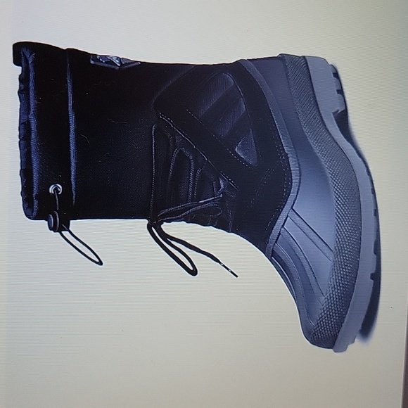 Jousen black winter snow boots waterproof lightweight nylon AMY693 Size 8 NEW… - Picture 6 of 12